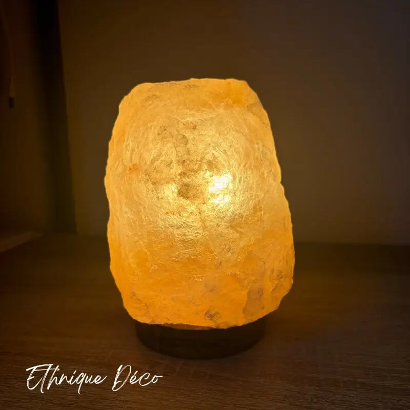 Lampe de Sel - Brute Ethnique déco