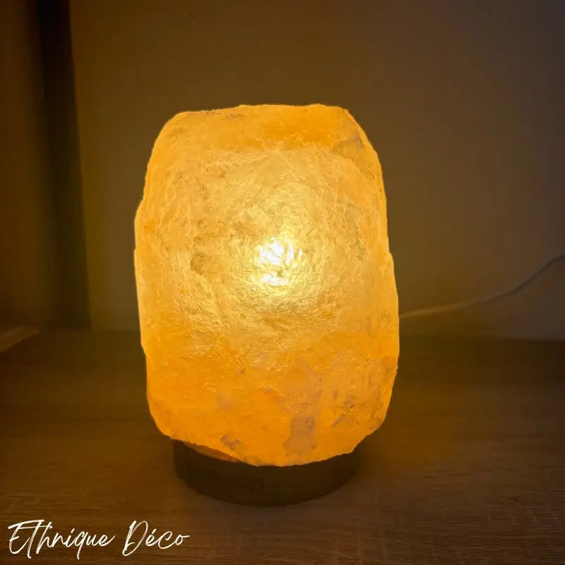Lampe de Sel - Brute Ethnique déco