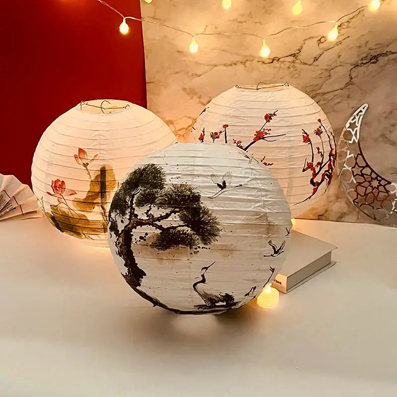 Lanterne Chinoise - Emprunte de Nature Ethnique déco