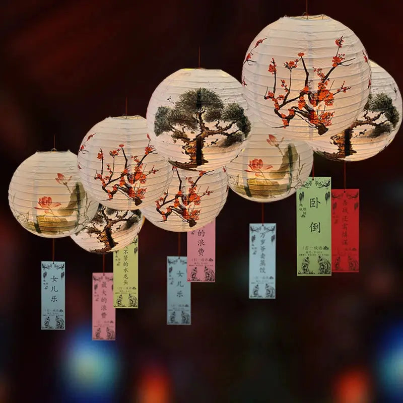 Lanterne Chinoise - Emprunte de Nature Ethnique déco