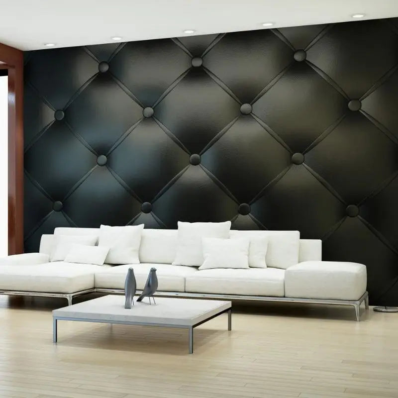 Papier Peint 4 Murs - Cuir Canapé Ethnique déco