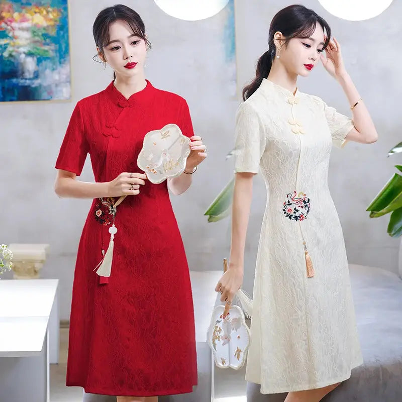 Robe Chinoise - Tradition Moderne Ethnique déco