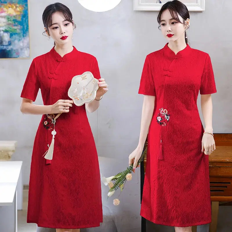 Robe Chinoise - Tradition Moderne Ethnique déco