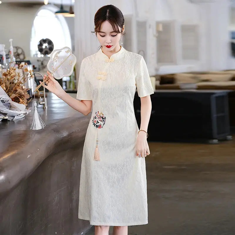 Robe Chinoise - Tradition Moderne Ethnique déco