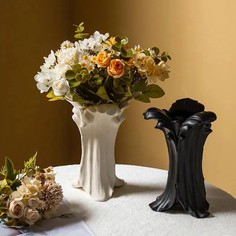 Vase en céramique - Ecorce Scandinave Ethnique déco