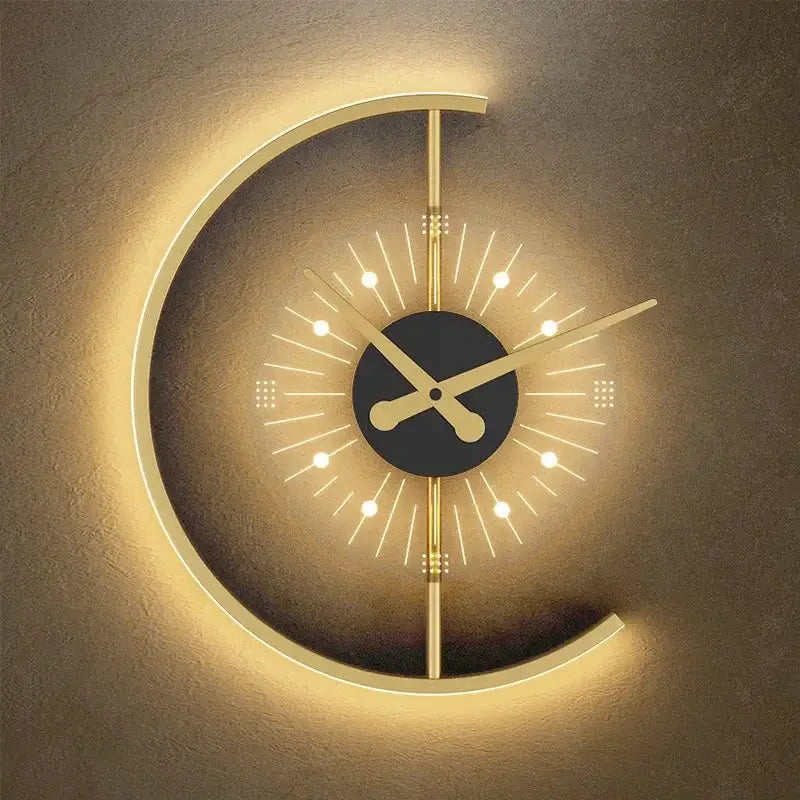 Applique murale minimaliste - L'horloge  Ethnique déco