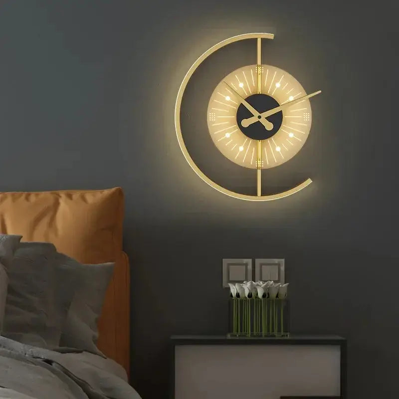 Applique murale minimaliste - L'horloge  Ethnique déco