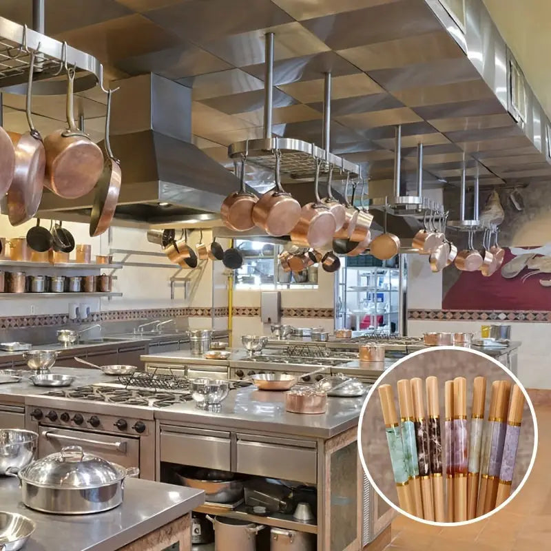 Baguettes Chinoises Mélange de Pierre - Le Semi-Précieux  Ethnique déco