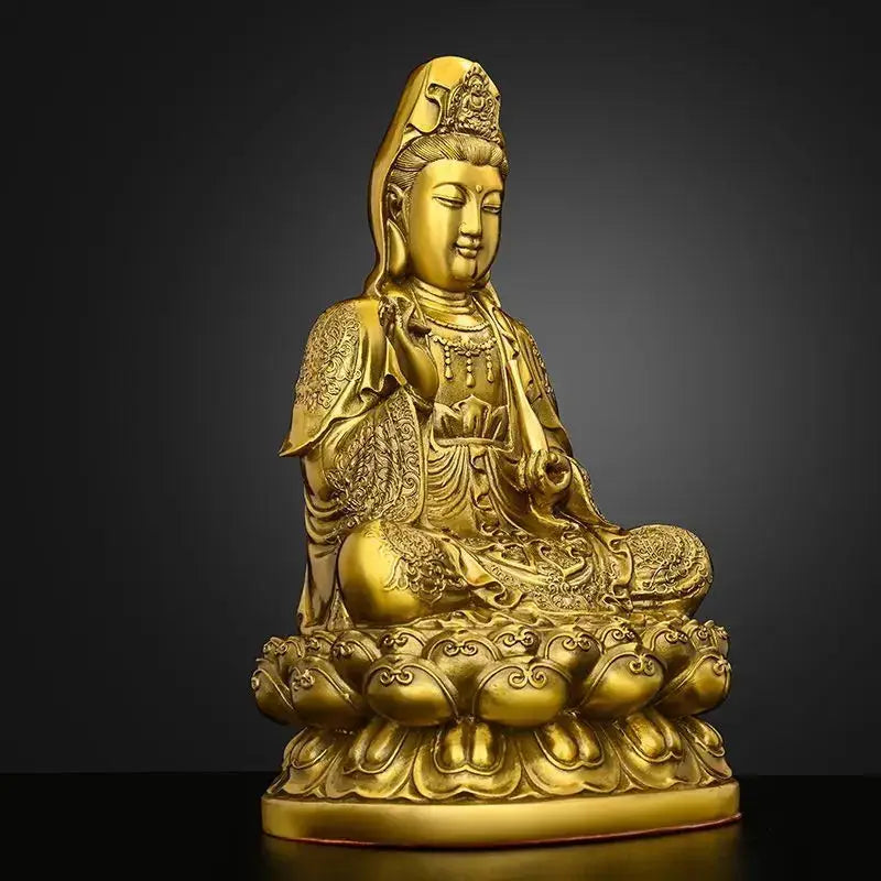 Bouddha Chinois Déesse de la Miséricorde - Guan Yin  Ethnique déco