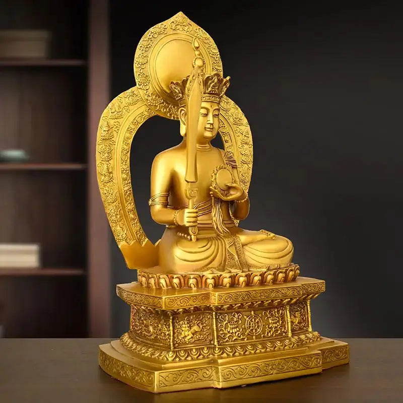 Bouddha Chinois Maitre de Temple - Divins  Ethnique déco