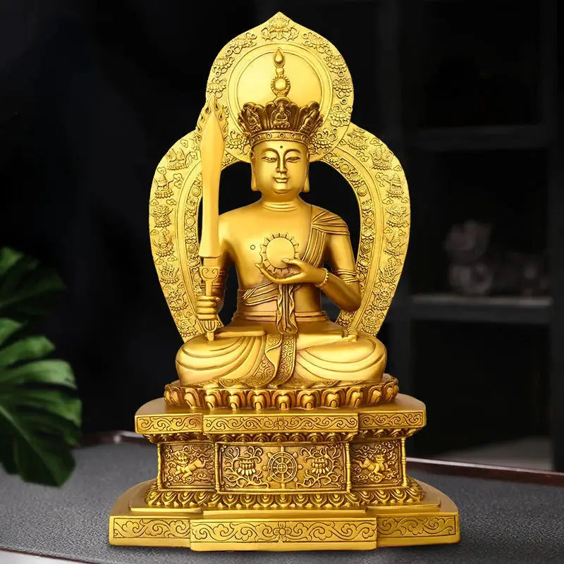 Bouddha Chinois Maitre de Temple - Divins  Ethnique déco