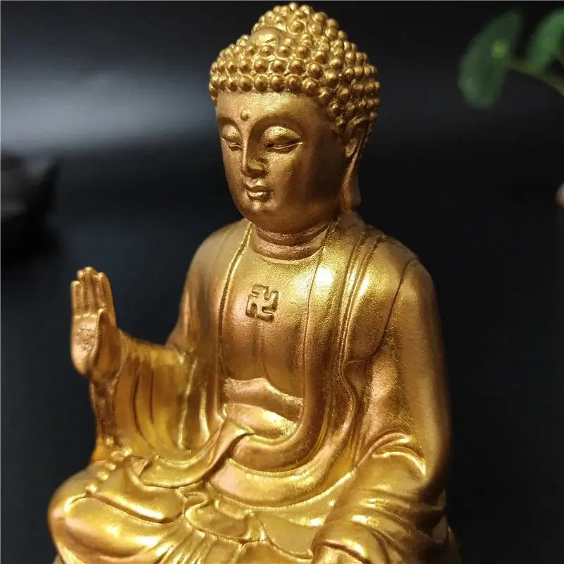 Bouddha Chinois en Résine - Thai  Ethnique déco