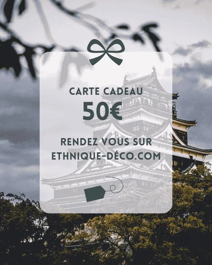 Carte Cadeau Ethnique Déco  Ethnique déco