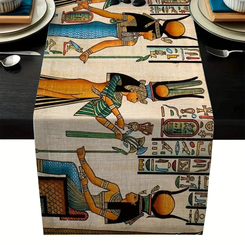 Chemin de Table - Egypte  Ethnique déco