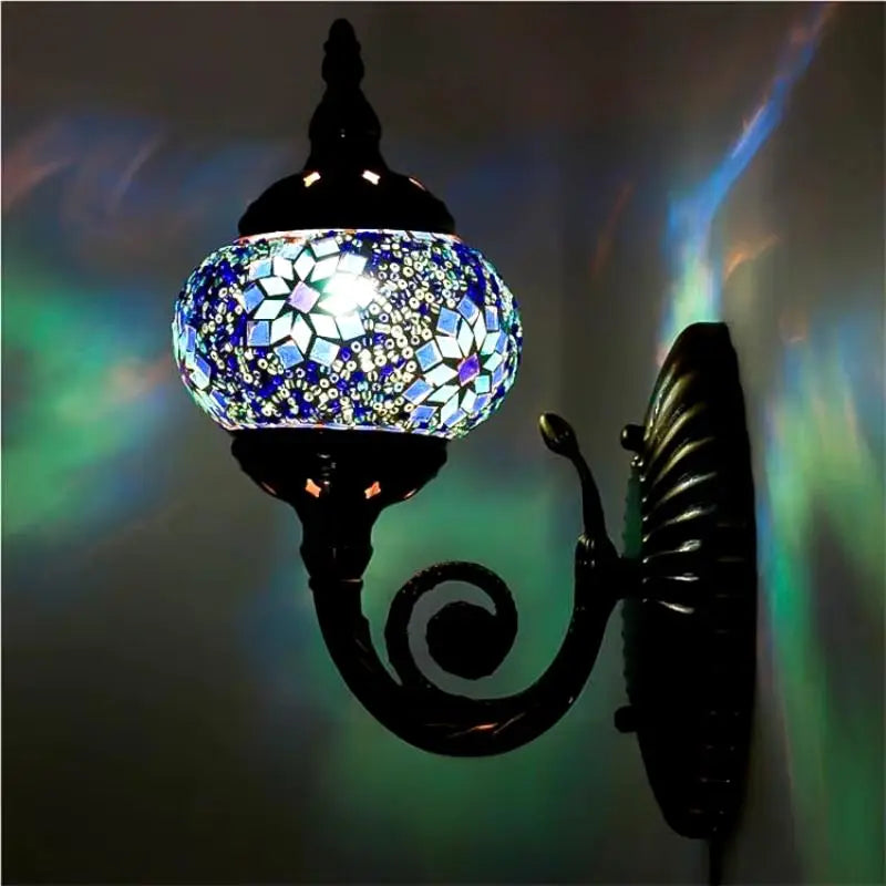 Lampe Marocaine - Applique du soleil  Ethnique déco