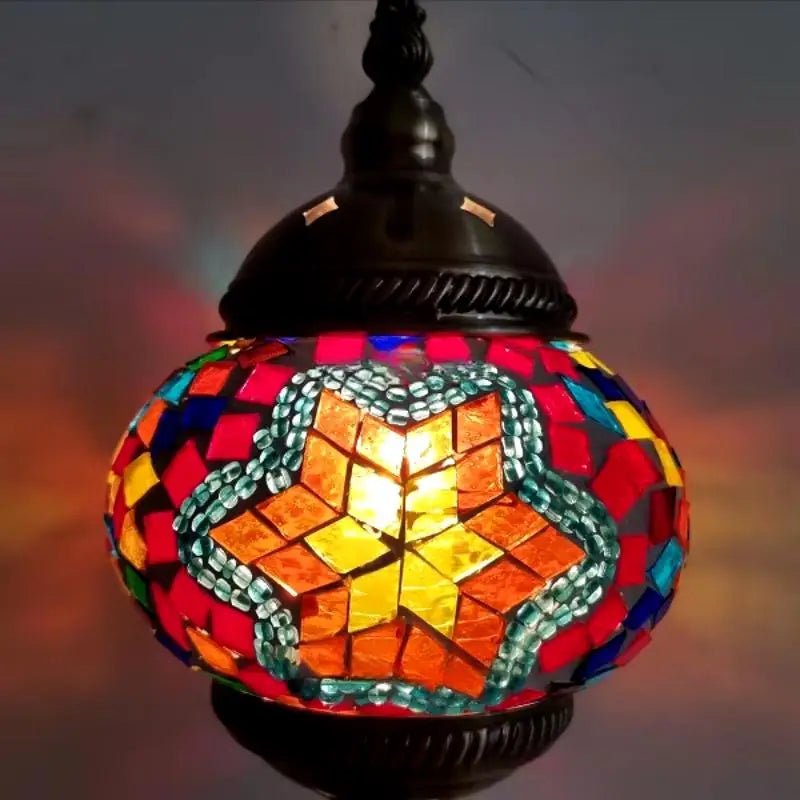 Lampe Marocaine - Applique du soleil  Ethnique déco