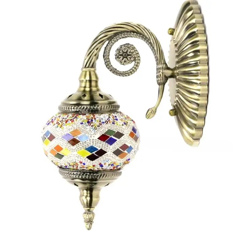 Lampe Marocaine - Applique du soleil  Ethnique déco