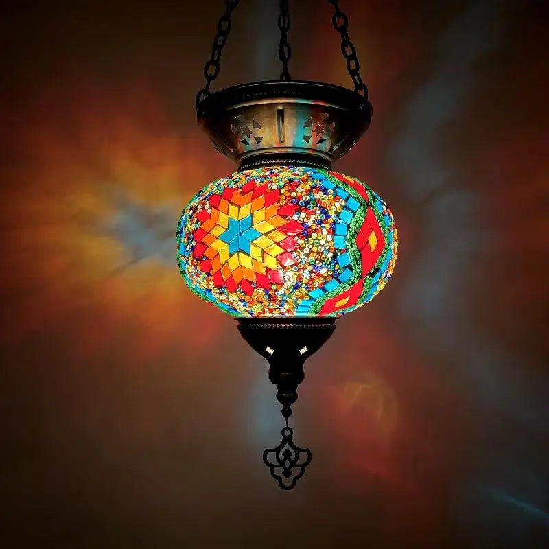 Lampe Marocaine - Chandelle de Marrakech  Ethnique déco