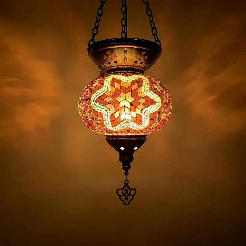 Lampe Marocaine - Chandelle de Marrakech  Ethnique déco