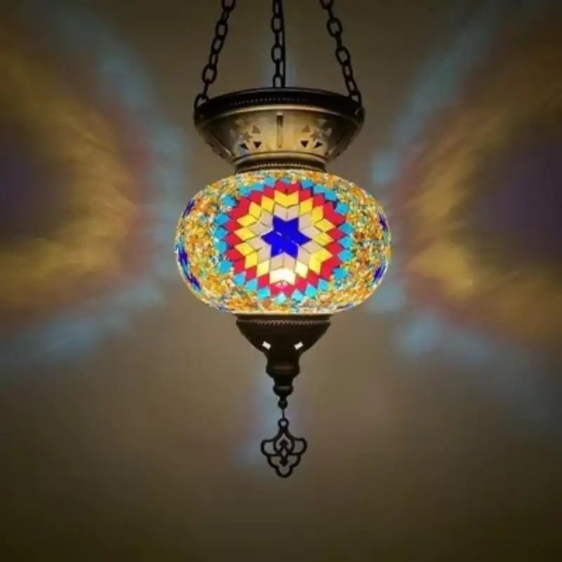 Lampe Marocaine - Chandelle de Marrakech  Ethnique déco