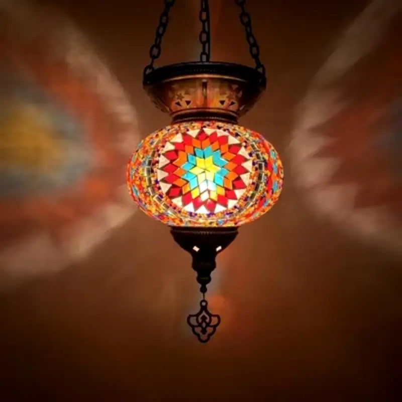 Lampe Marocaine - Chandelle de Marrakech  Ethnique déco