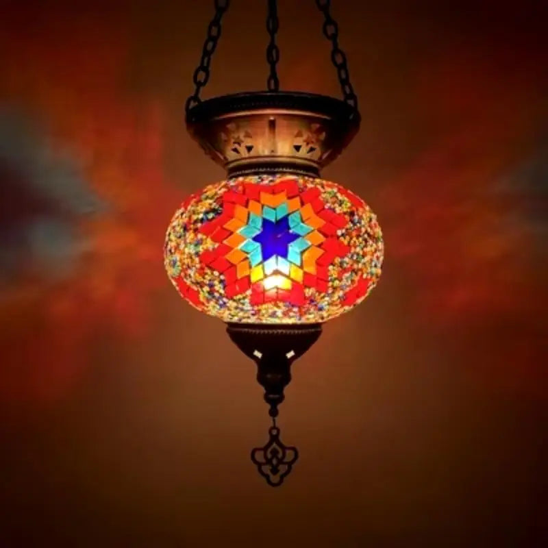 Lampe Marocaine - Chandelle de Marrakech  Ethnique déco