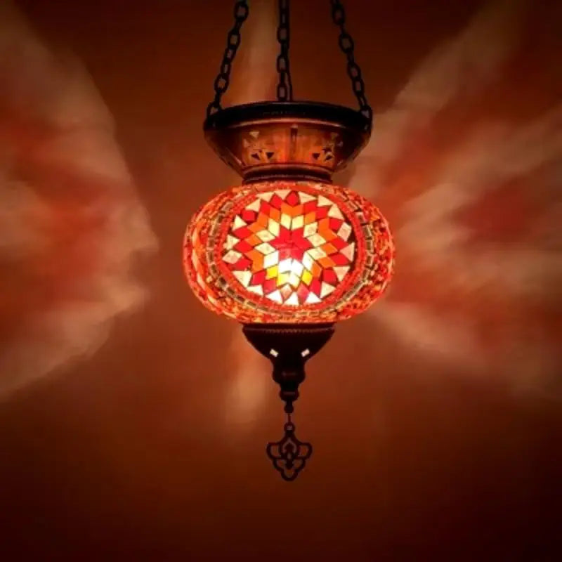 Lampe Marocaine - Chandelle de Marrakech  Ethnique déco