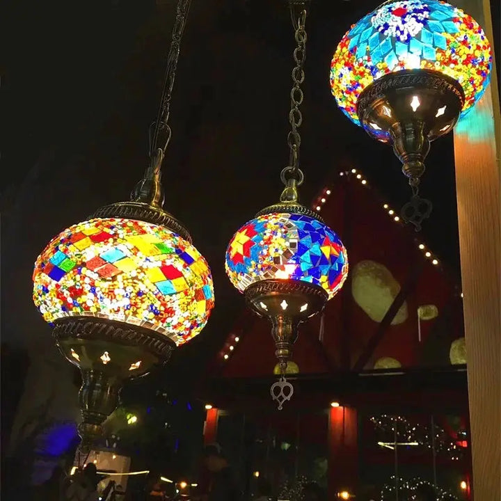 Lampe Marocaine - Eclat de Couleurs  Ethnique déco