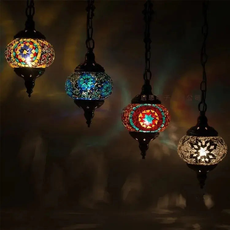Lampe Marocaine - Eclat de Couleurs  Ethnique déco