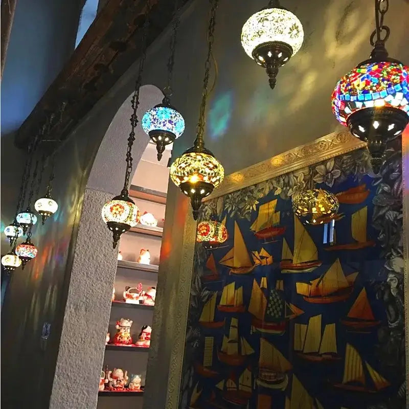 Lampe Marocaine - Eclat de Couleurs  Ethnique déco