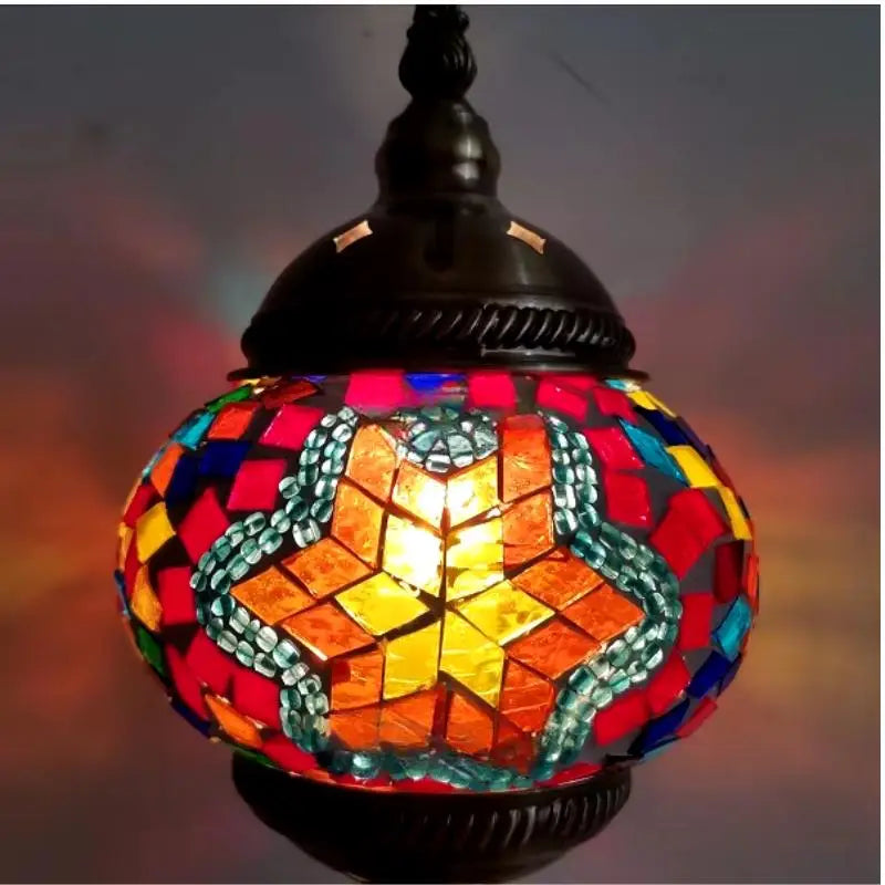 Lampe Marocaine - Eclat de Couleurs  Ethnique déco