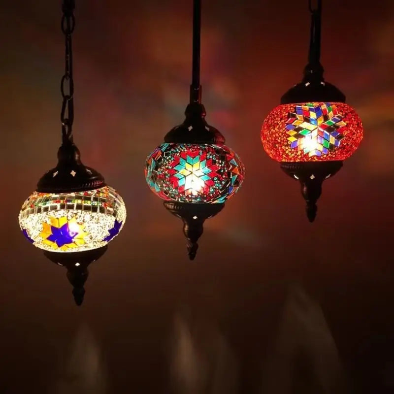 Lampe Marocaine - Eclat de Couleurs  Ethnique déco