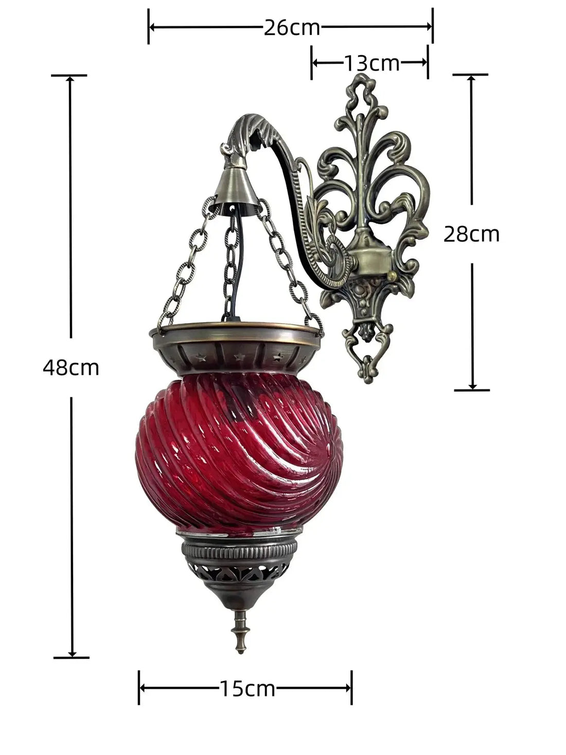 Lampe Marocaine - La Flamboyante  Ethnique déco