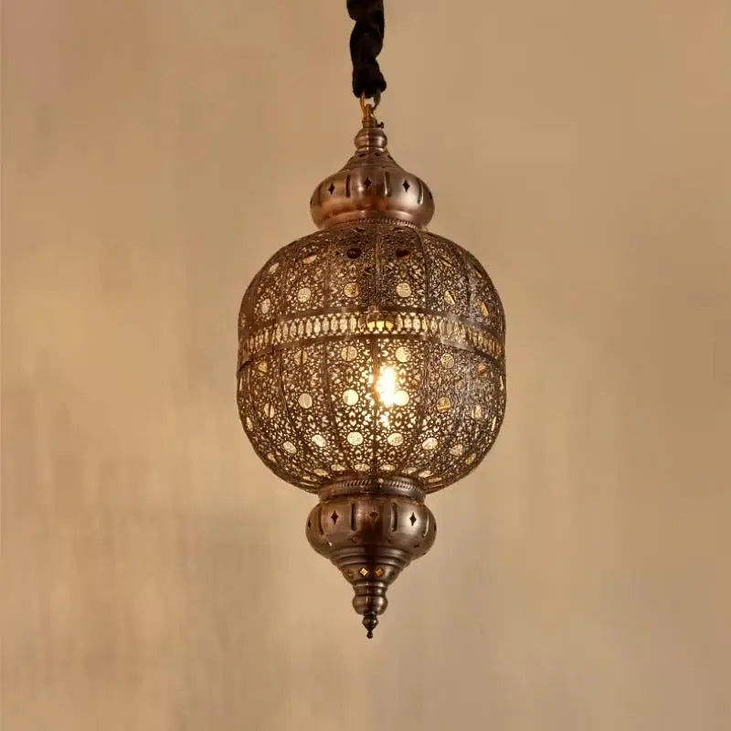 Lampe Marocaine - Lanterne Dorée  Ethnique déco