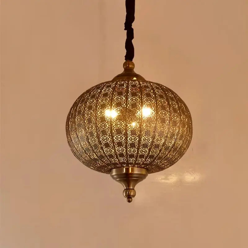 Lampe Marocaine - Lanterne Dorée  Ethnique déco