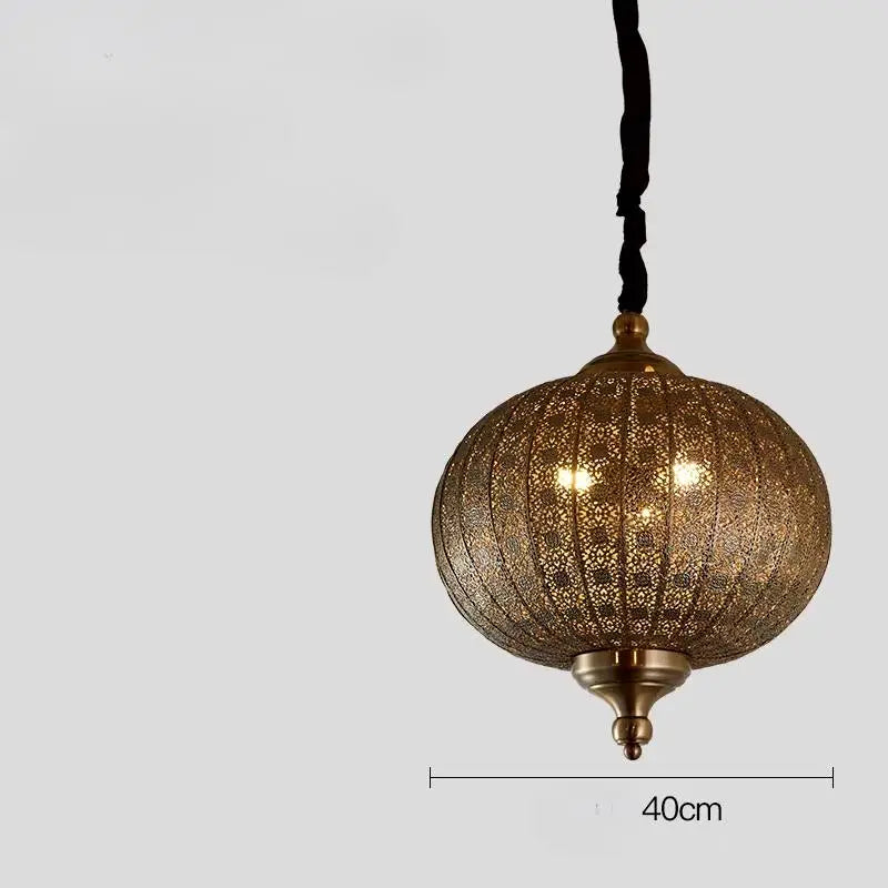 Lampe Marocaine - Lanterne Dorée  Ethnique déco