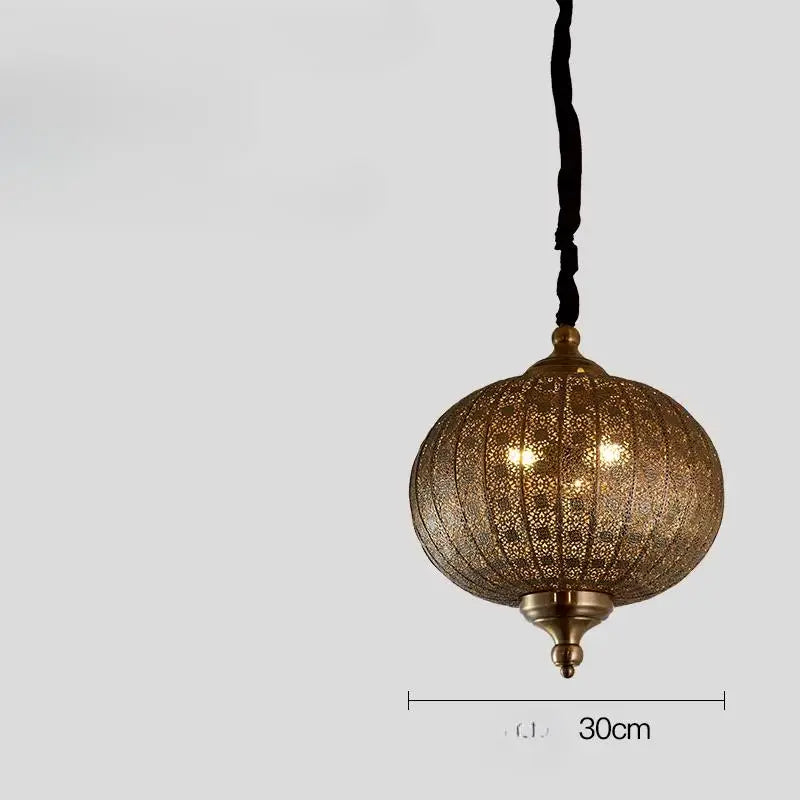 Lampe Marocaine - Lanterne Dorée  Ethnique déco