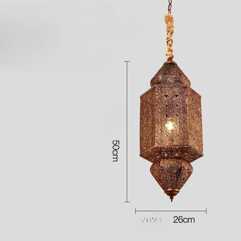 Lampe Marocaine - Lanterne Dorée  Ethnique déco