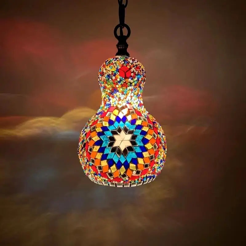 Lampe Marocaine - Lustre Mosaïc  Ethnique déco