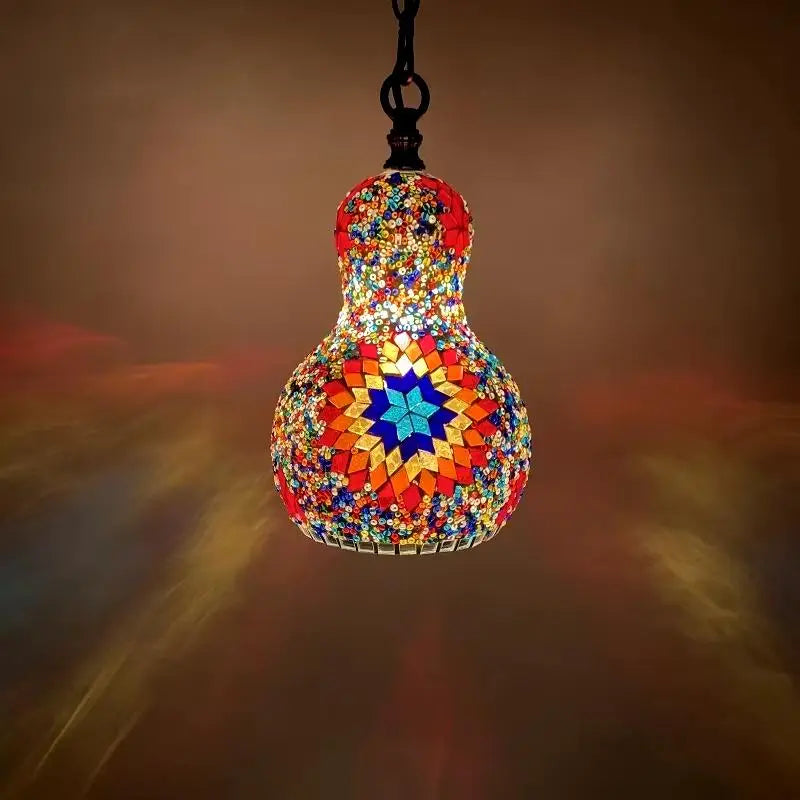 Lampe Marocaine - Lustre Mosaïc  Ethnique déco