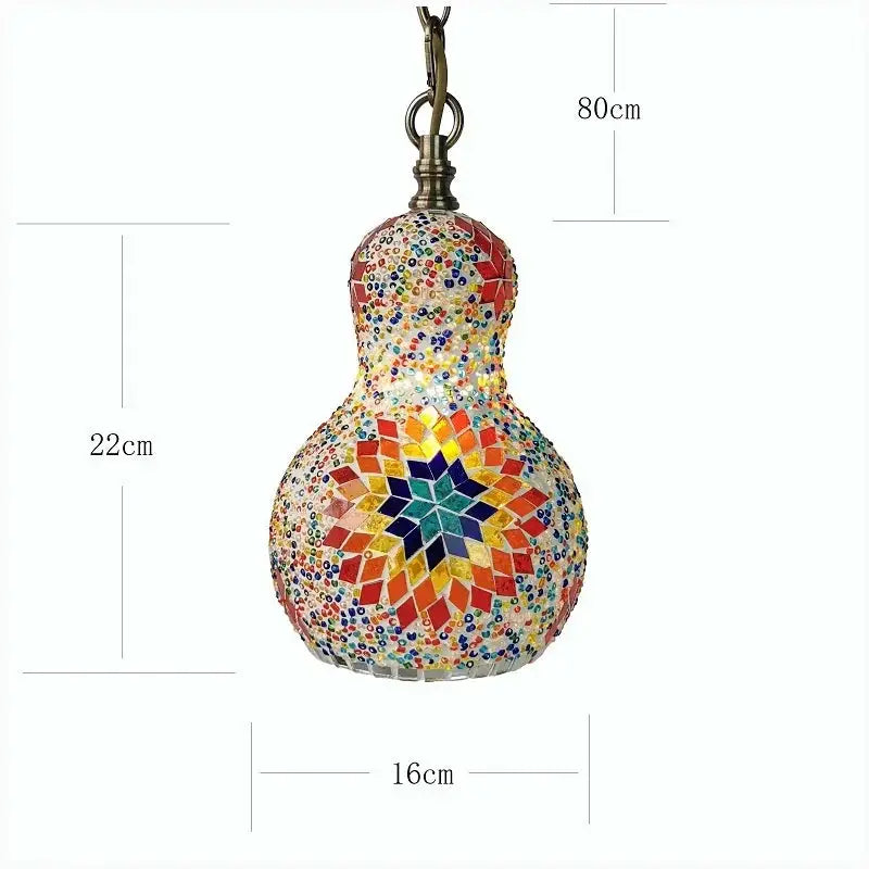 Lampe Marocaine - Lustre Mosaïc  Ethnique déco