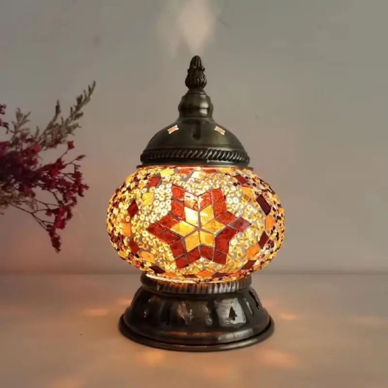 Lampe Marocaine - Mosaïc Boule  Ethnique déco