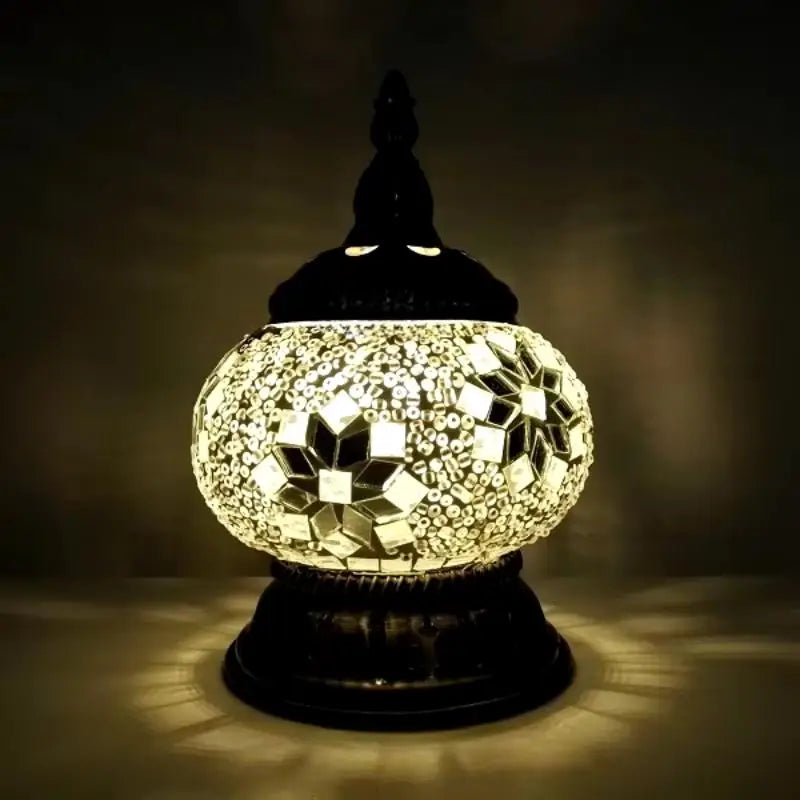 Lampe Marocaine - Mosaïc Boule  Ethnique déco