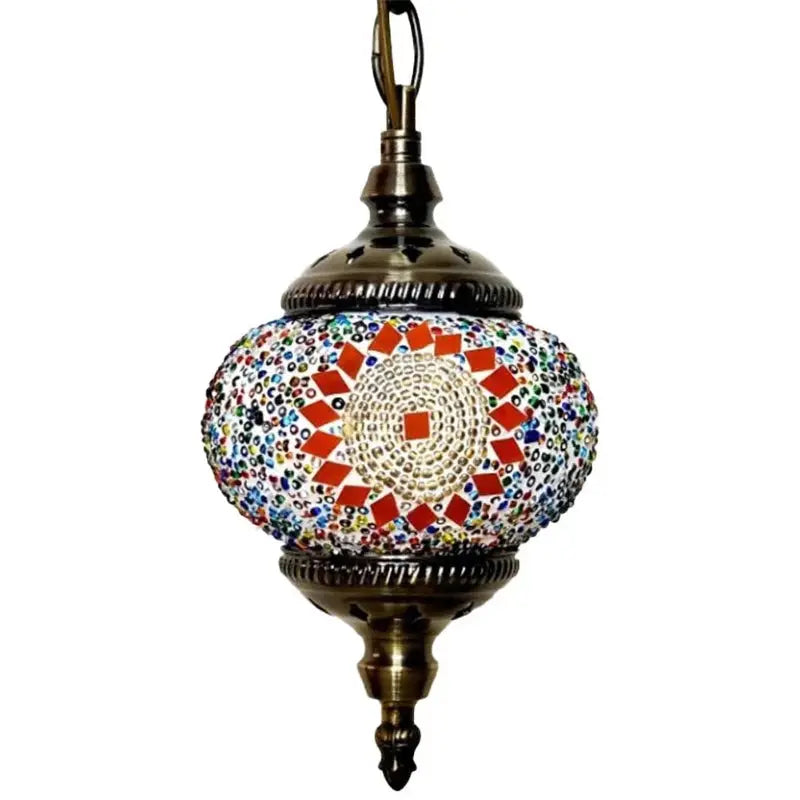 Lampe Marocaine - Mosaïc Suspendue  Ethnique déco