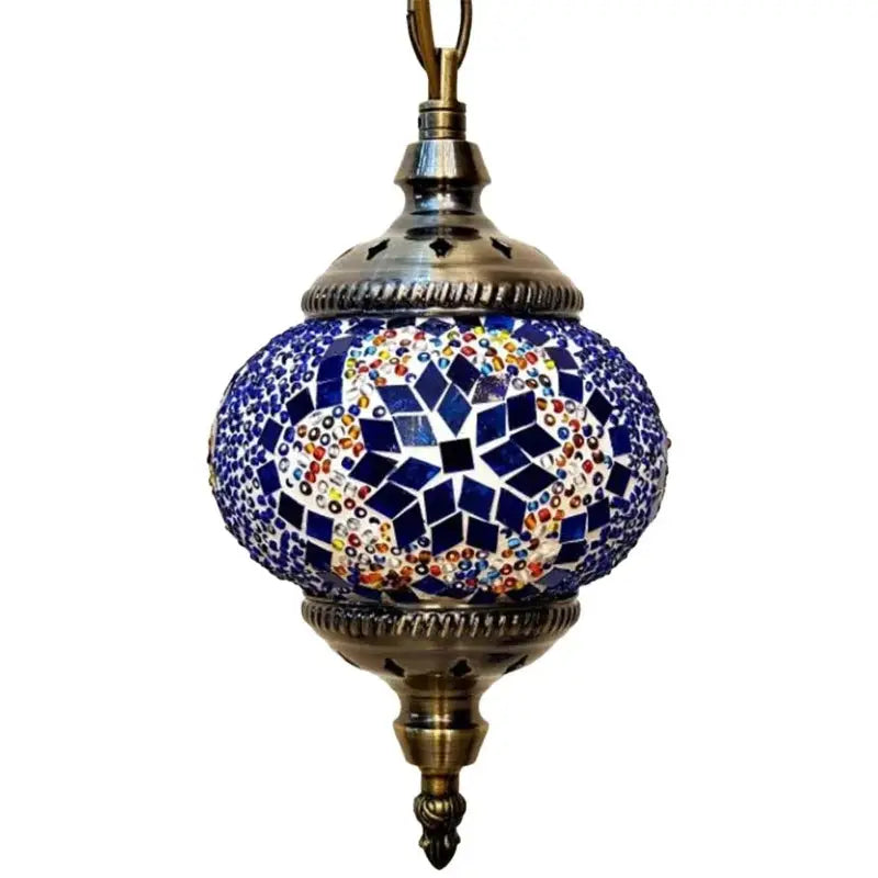 Lampe Marocaine - Mosaïc Suspendue  Ethnique déco