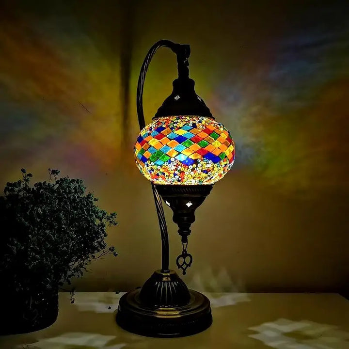Lampe Marocaine - Mosaïc de Table  Ethnique déco