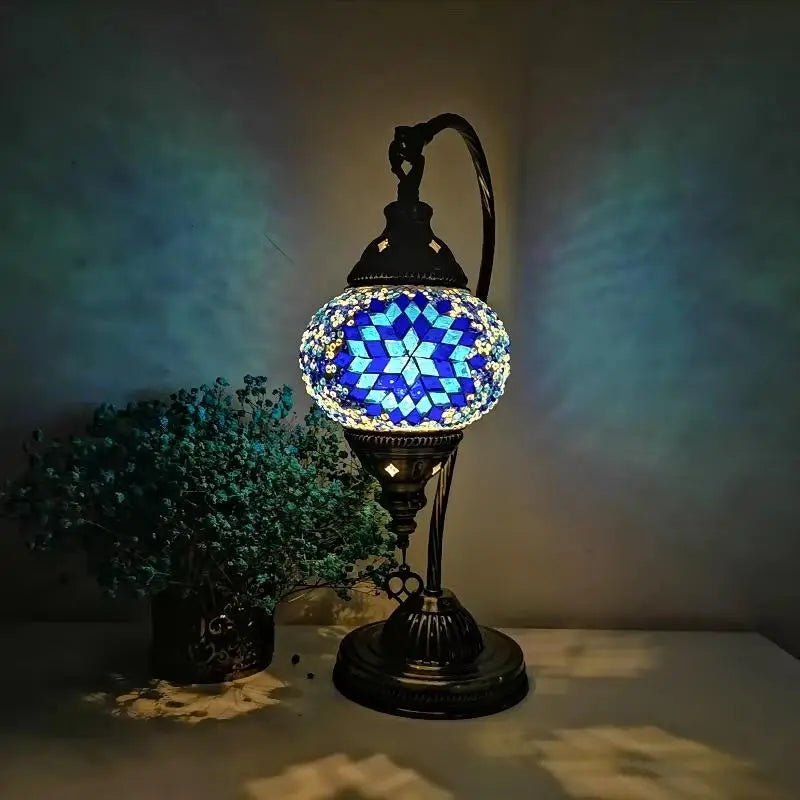 Lampe Marocaine - Mosaïc de Table  Ethnique déco