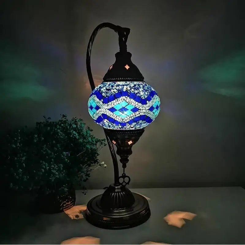 Lampe Marocaine - Mosaïc de Table  Ethnique déco