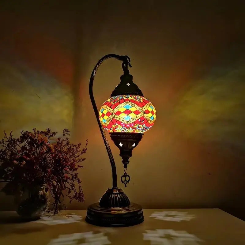 Lampe Marocaine - Mosaïc de Table  Ethnique déco