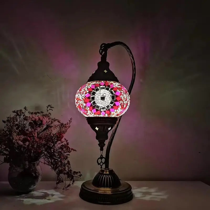 Lampe Marocaine - Mosaïc de Table  Ethnique déco